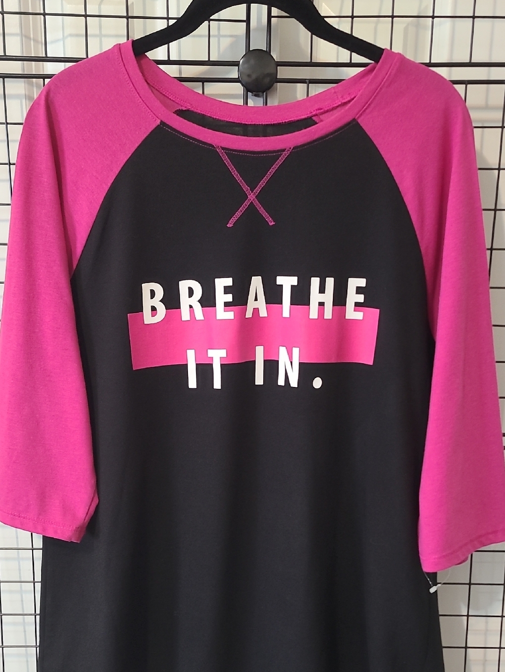 NWOT Athletic 3/4 Sleeves Top